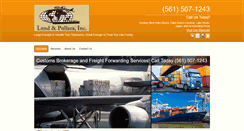 Desktop Screenshot of customsbrokerssouthflorida.com